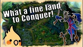 THE BRITS ARE ATTACKING! - League of legends tomfoolery #1